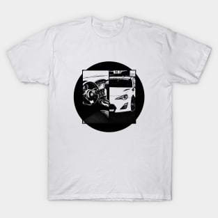 TOYOTA GT86 Black 'N White 5 T-Shirt